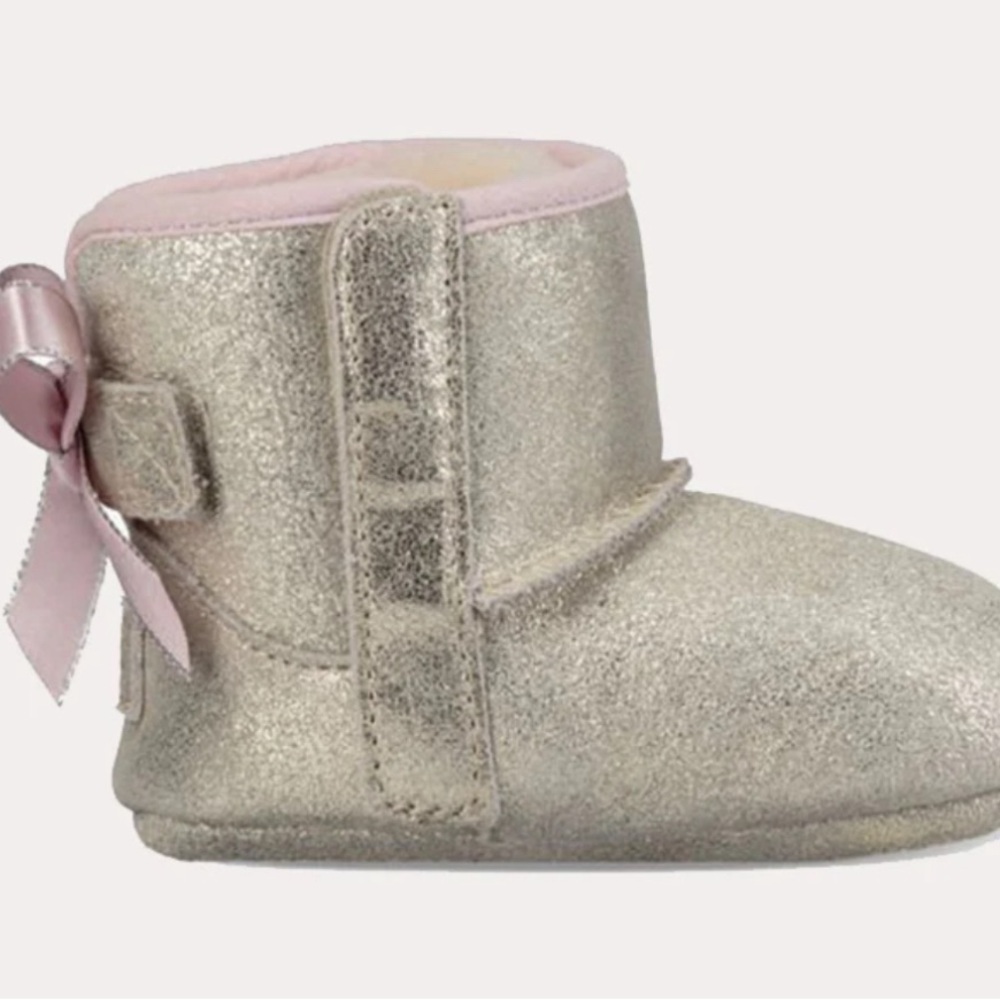 UGG Baby Jesse Bow II Metallic Bootie